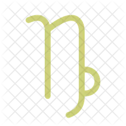 Esoteric capricorn symbol  Icon