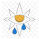 Esoteric magic eye crying tears  Icon