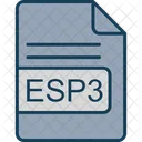 Esp Archivo Formato Icono