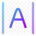 Espacamento Entre Letras Ícone