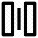 Espacamento Horizontal Align Horizontal Spacing Alinhamento Ícone