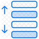 Espacement Texte Alignement Icon