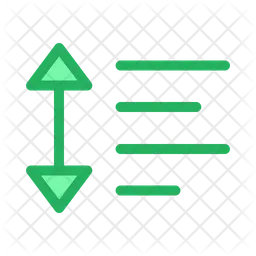 Espacement du texte  Icône