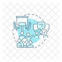 Conceptos De Pantallas De Aplicacion Nomada Digital Icon