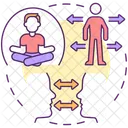 Etiqueta Social Personal Icono
