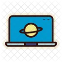 Sitio web espacial  Icono