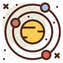 Espacio Solar Galaxia Planeta Icono