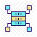 Espaço de armazenamento de dados  Icon