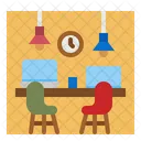 Espaço de coworking  Icon