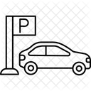 Espaço de estacionamento  Icon