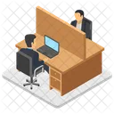 Local De Trabalho Escritorio Horario De Trabalho Icon