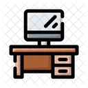 Espaco De Trabalho Trabalho On Line Icon