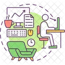 Trabalho Caca Empregado Icon