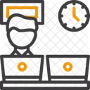 Espaco De Coworking Ícone