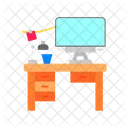 Espaco De Trabalho Area De Trabalho Estudio Icon