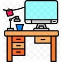 Espaco De Trabalho Area De Trabalho Estudio Icon