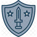 Espada Y Escudo Icono