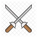 Espada Batalla Deporte Icono