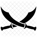 Espada Pirata Pirata Cruzado Arma De Guerra Icon