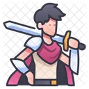 Personaje Rpg Caballero Icon