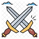 Espadas Armas Batalla Icono