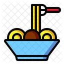 Espaguetis Pasta Comida Icono