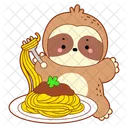 Espaguetis Fideos Pasta Icon