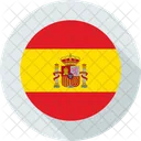 Espana Bandera Grafico Icono