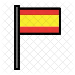 España Flag Icono