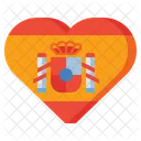 Corazon De Espana Espana Corazon Icono