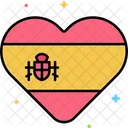 Corazon De Espana Espana Corazon Icono