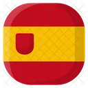 Espanha Bandeira Pais Ícone