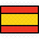 Espanha Bandeira Pais Ícone