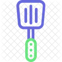 Espátula com fenda  Icon