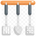 Espatula Colgando Cocina Icono