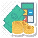 Tresorerie Calculatrice Dollar Icon