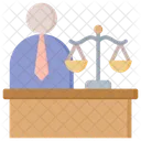 Especialista Legal Autoridade Ícone