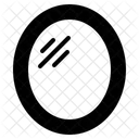 Espejo Icono Web Icono