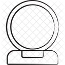 Espejo Espejo De Mano Espejo Plegable Icon
