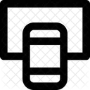 Espelhamento De Tela Tela De Transmissao Tela Ícone