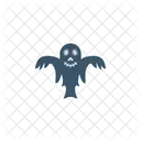 Espeluznante Fantasma Halloween Icono