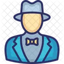 Detective Espia Agente Secreto Icono