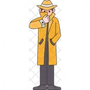 Espia Agente Detective Icono