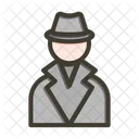 Hacker Seguridad Detective Icono