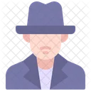 Espia Detective Agente Icono