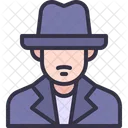 Espia Detective Agente Icono