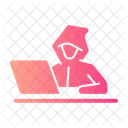 Espiar Robar Hacker Icono