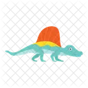 Spinosaurus Dinosaurio Dinosaurio De Dibujos Animados Icono