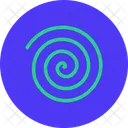 Espiral Mola Forma Ícone