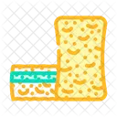 Limpieza Esponja Lejia Icono